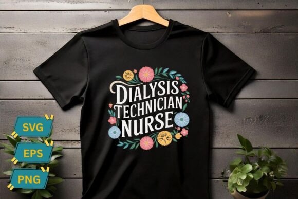 Dialysis Technician Nurse Mom T-shirt