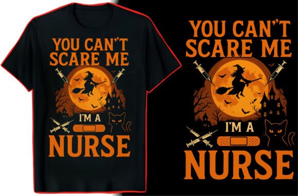 Haunted Nurse Halloween Tee