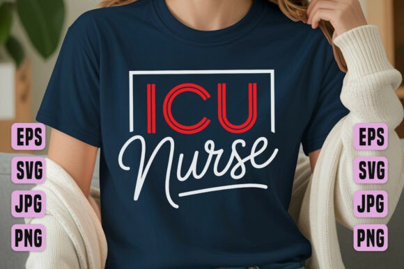 ICU Nurse Heartbeat Line Shirt