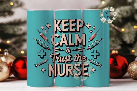 Keep Calm Nurse Tumbler Wrap