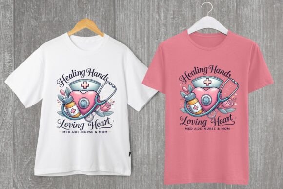 Med Aide Nurse Mom POD T-Shirt Design