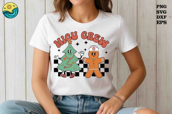 NICU Crew Christmas SVG