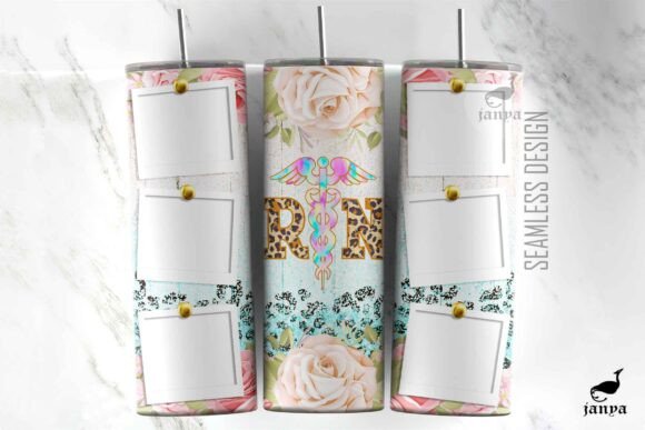 Nurse Graduation RN Tumbler Wrap 20 Oz 1