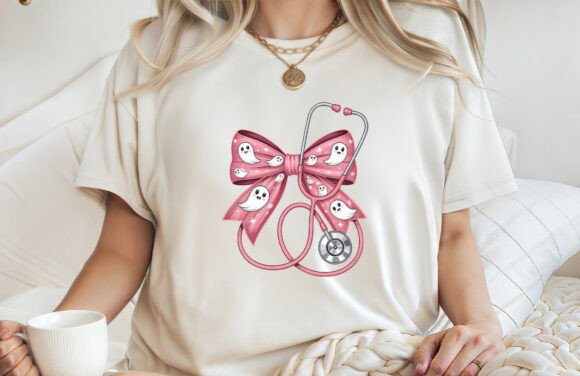 Nurse Halloween Coquette Stethoscope PNG