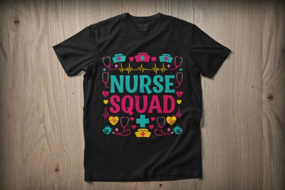 Nurse Squad Nursing T-shirt Design
