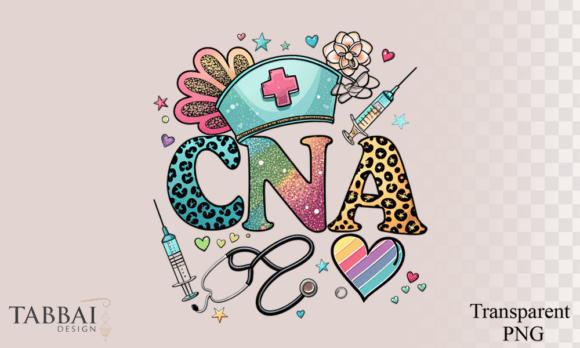 Personalized CNA Nurse PNG Sublimation