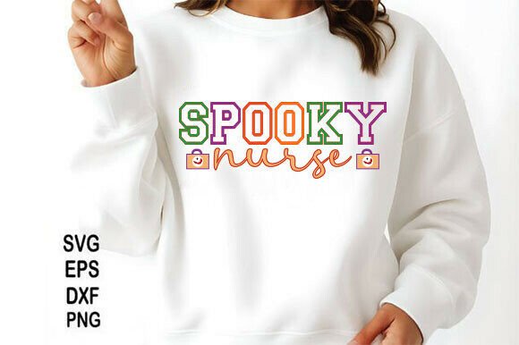 Spooky Nurse PNG, Halloween Nurse
