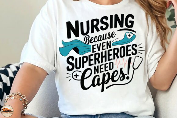 Superhero Nurse Appreciation Tee